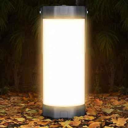 Glocusent 106 LED Camping Lantern Rechargeable, Up to 80Hrs, 5000mAh Lantern with 5 Brightness 3 Modes & SOS, IP68 Waterproof, Max 1200LM, Camping Light for Power Outages Hiking Emergency Hurricane