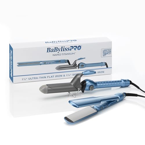 Nano Titanium Ultra-Thin Hair Straightener, Professional Flat Iron For All Hair Types