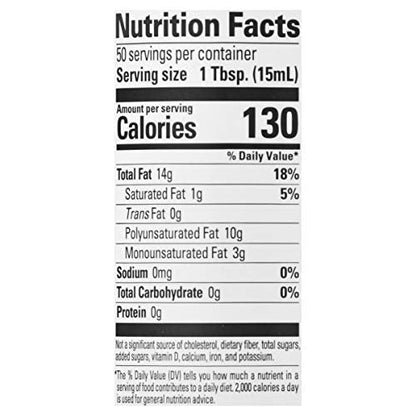 La Tourangelle, Organic Canola Oil, Expeller-Pressed Non-GMO Canola Seeds, Pesticide and Chemical Free, High Heat Neutral Cooking Oil, 16.9 Fl Oz
