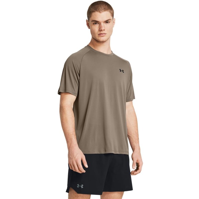 Under Armour Men's Tech 2.0 Short-Sleeve T-Shirt, (200) Taupe Dusk / / Black, XX-Large Tall