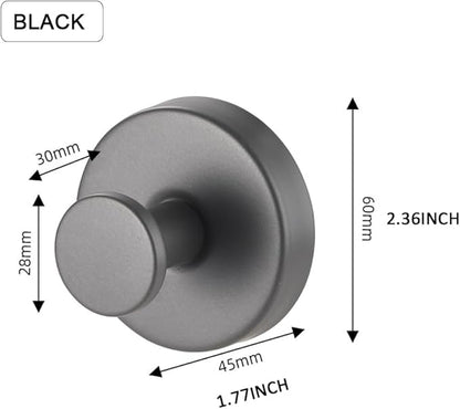 Suction Cup Wreath Hanger，Suction Cup Hooks Hanging 15 Lbs，Waterproof Suction Cup Wreath Holder for Windows (Black, 2)