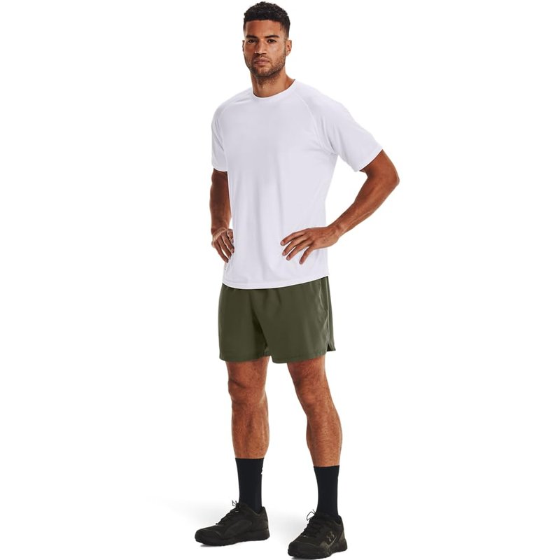 Under Armour Men's UA Tactical Tech Short Sleeve T-Shirt LG White