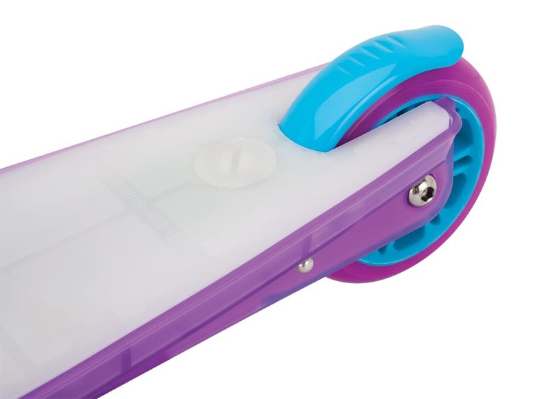 Razor Party Pop Kick Scooter - Multi-Color LED Light-Up Deck, Lightweight Steel Frame, for Kids Ages 6 and Up