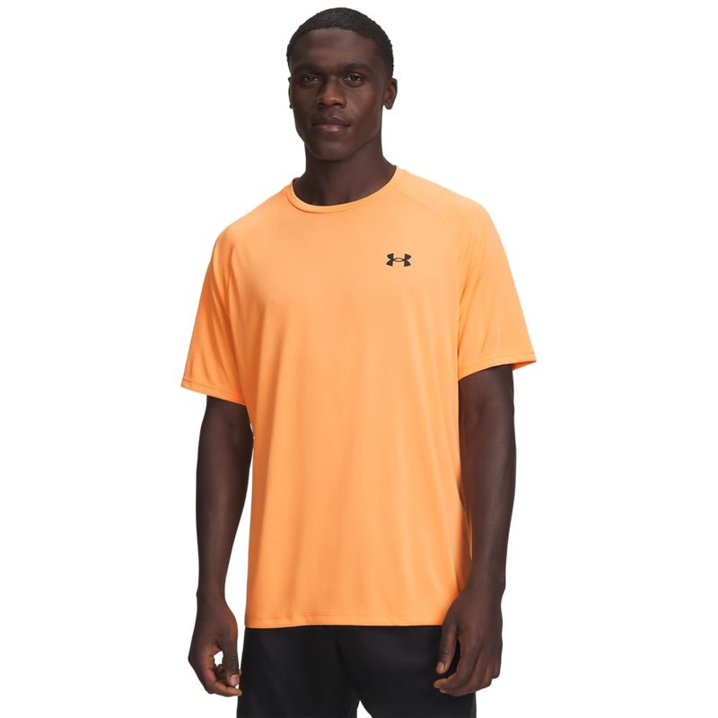 Under Armour Men's Tech 2.0 Short-Sleeve T-Shirt, (870) Orange Bloc / / Black, X-Large Tall