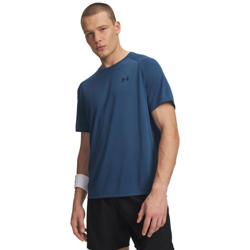 Under Armour Men's Tech 2.0 Short-Sleeve T-Shirt, (498) Wham Blue / / Black, 4X-Large