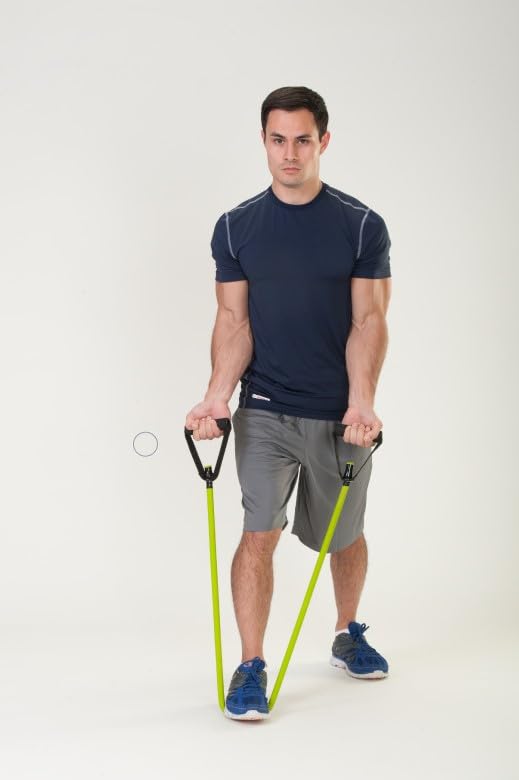 Black Mountain Products Single Resistance Band - Door Anchor and Starter Guide Included