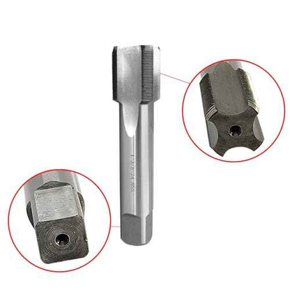 1-3/8"-24 Tap UNS Right Hand Straight Flute Thread Tap Machine Tap Nominal Diameter 1-3/8" Thread Per Inch 24 Fin Thread Tolerance Grade 2B Tapping Thread High Speed Steel HSS