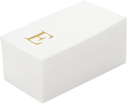 Luxenap 15.8 X 7.9 Inch Linen-Feel Guest Towels, 2000 Lettered Hand Towels