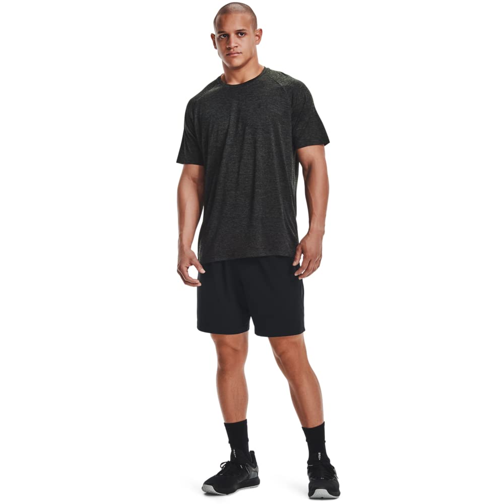 Under Armour Men's Tech 2.0 Short-Sleeve T-ShirtDISC , Baroque Green (311)/Black, Small