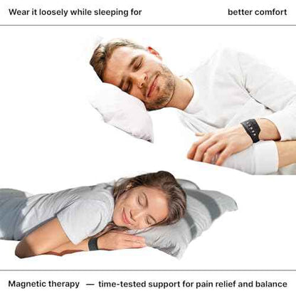Aider MagGrip Waterproof Wrist Brace ? Magnetic Strap, Quick Wear, Free Size, Fits Left & Right ? Pain Relief for TFCC, CTS, Carpal Tunnel, Injury Recovery (Black)