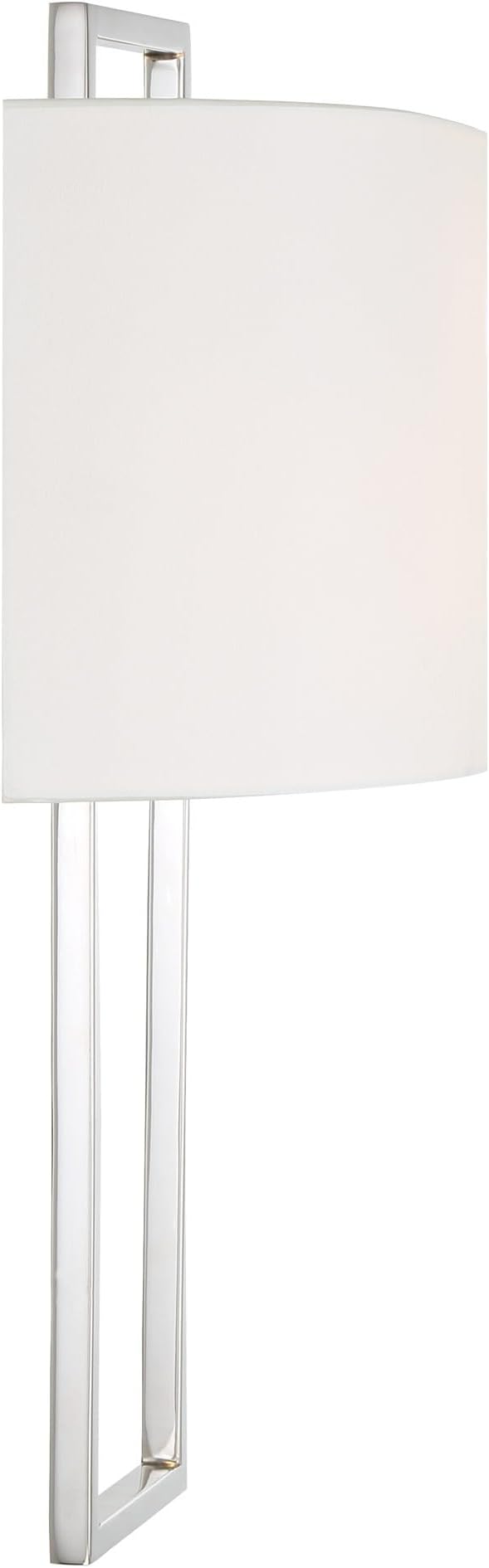 Crystorama Fremont 2 Light Polished Nickel Sconce