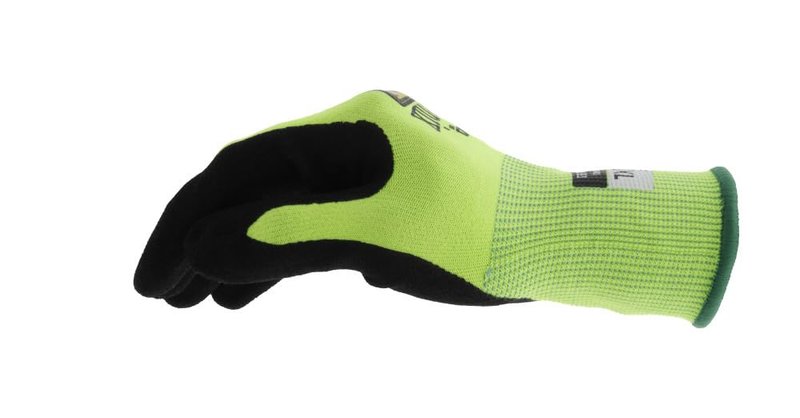 Mechanix Wear Hi-Viz SpeedKnit Utility Work Gloves - High-Visibility Coated-Knit Work Gloves - Abrasion Resistant - Oil-Resistant Micro Foam Grip - Machine Washable - Yellow - Small/Medium - 12 Pack