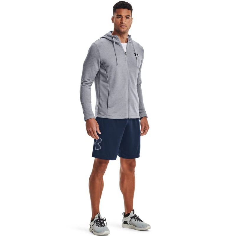 Under Armour Men's Tech Graphic 10" Shorts, Academy Blue (409)/Steel, X-Large Tall
