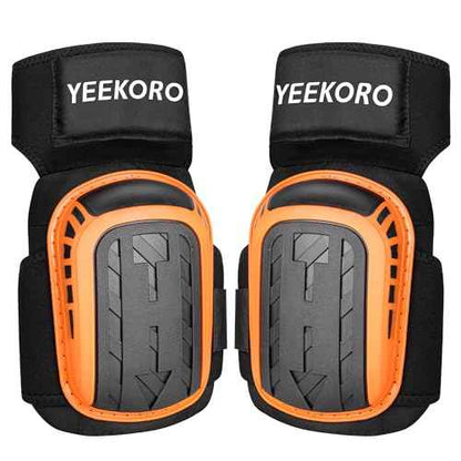 Knee Pads for Work, Heavy Duty Knee Pads with EVA Padding For Construction Gardening Flooring£¬1 Pair Double Thickness Knee Pads for Men and Women
