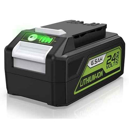 6.5Ah Replacement for Bissell 24V Battery | 3X Longer Runtime vs OEM | Full Cleanview XR & XR Pet Series Compatibility 3789U 3797V | 3-Year Warranty | LED Power Indicator
