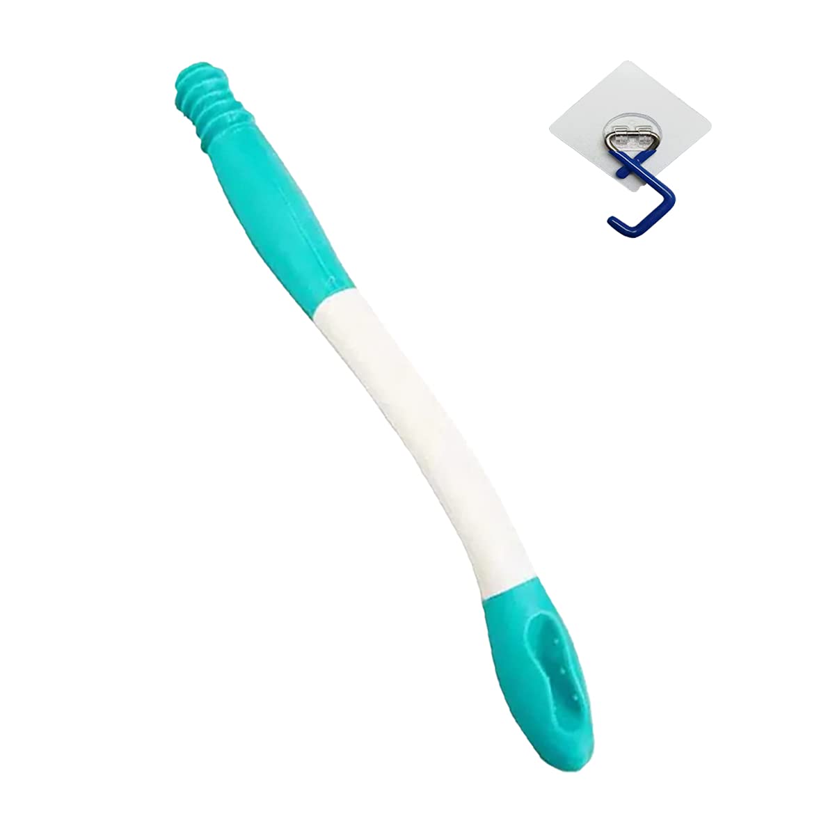 HENGXIA Wipe Assist, 15" Long Reach Comfort Wipe Holder, Ideal Self Wipe Assist Bottom Wiping Aid for Limited Mobilities, Extend Your Reach, Grips Toilet Paper or Pre-Moistened Wipes