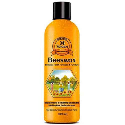 CARGEN Beeswax Furniture Wood Polish - Wood Seasoning Beeswax Oil for Wood Natural Wood Polish and Conditioner Restore A Finish 300ML.