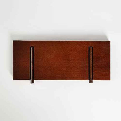 HEYSONG Pegboard Wall Organizer Panels Wooden Pegboard Wall Mount, Hanging for Garage Kitchen Living Room Bathroom Office (Coffee)