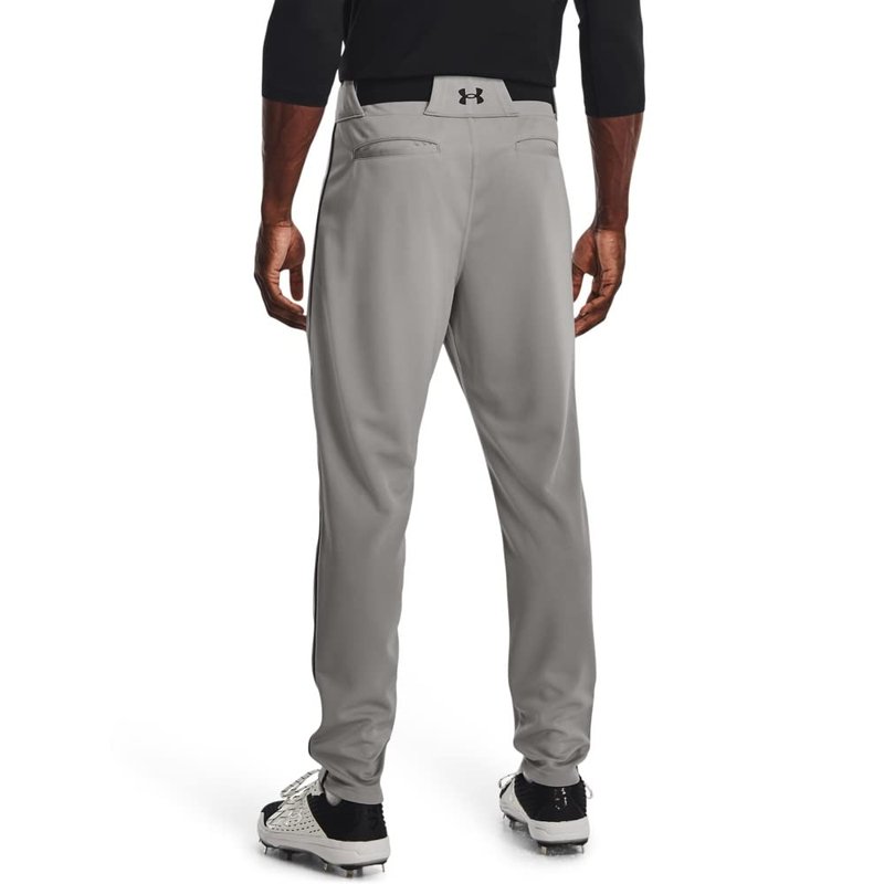 Under Armour Men's Utility Baseball Straight Leg Pant Pipe 22, (080) Baseball Gray/Black/Black, XX-Large