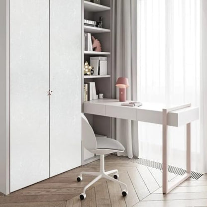 seonta White Silk Wallpaper Peel and Stick Self Adhesive Removable Embossed Vinyl Film Contact Paper for Cabinet Home Decoration Textured Shelf Paper