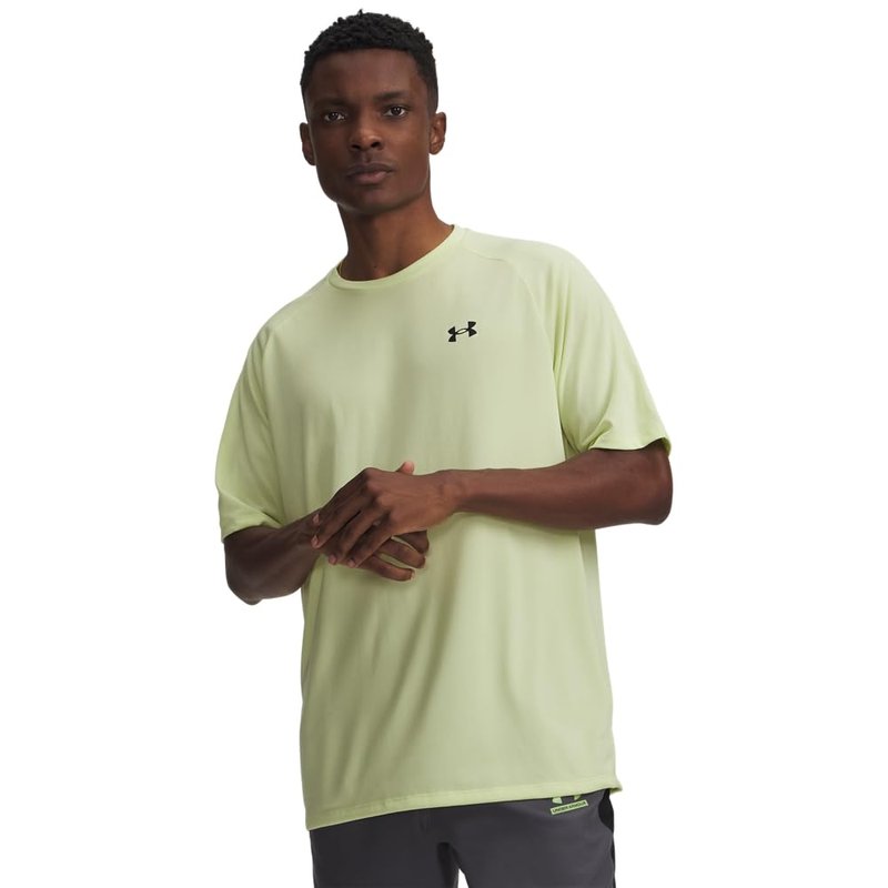 Under Armour Men's Tech 2.0 Short-Sleeve T-Shirt, (392) Fade Green / / Black, Small