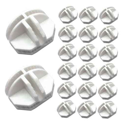 50Pcs Wire Cube Connectors for Modular Cube Organizer Connectors for Wire Shelving Units Versatile Connectors for Wire Storage Cubes and Shelves