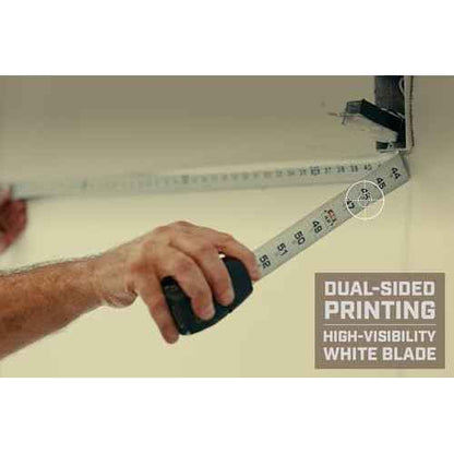 Spec Ops Tools 25-Foot Elite Series Tape Measure, 1 1/4" Double-Sided Blade, 12 Feet of Stand Out, Military-Grade Composite Case, 3% Donated to Veterans, 2-Pack