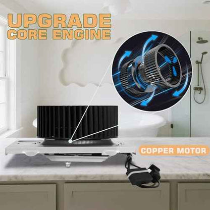 S97015162 Motor, 110 CFM Broan Exhaust Fan Motor Assembly Models 678-G, 2678F-A, 683-C, 770RLTK | Fits 8" x 8-1/4" Bathroom Exhaust Fan Housing