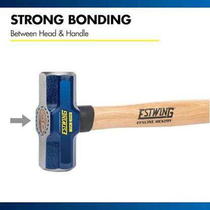 Estwing Engineer Hammer, 4 lb Head, 14" Hickory Wood Handle, #62313