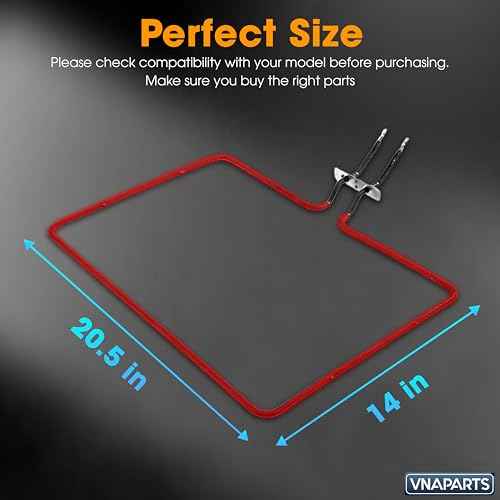 WFE540H0AE0 WFE540H0AS0 WFE540H0AS1 WFE714HLAS1 WFE710H0AH0 WFE540H0AB0 WFE714HLAS0 Range Oven Bake Element Replaces For Whirlpool WFE540H0ES0 WFE710H0AE0 WEE750H0HZ1 WEE730H0DS0 WFE540H0AS Stove