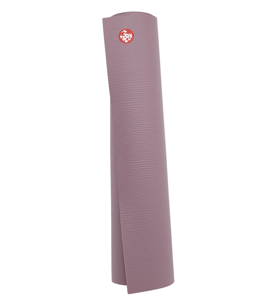 Manduka PRO Yoga Mat 71" - 6mm | Lifetime Durability | Hygienic Construction | Premium Studio Quality | Teacher Approved | 71 x 26 inches | Elderberry