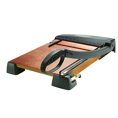 X-ACTO Heavy Duty Wood Guillotine Paper Trimmer, 15" Cutting Surface - Durable, Precise, Designed for School and Work Settings