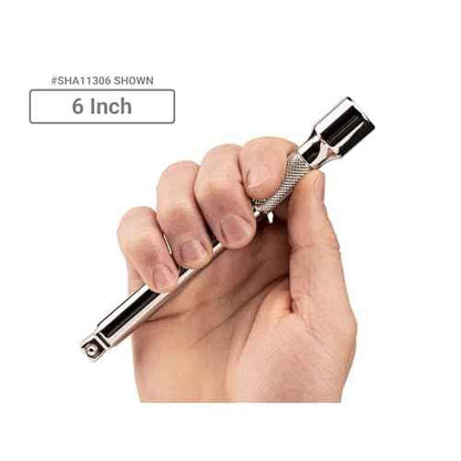 TEKTON 3/8 Inch Drive Wobble Extension Set, 3-Piece (3, 6, 10 in.) | SHA91014