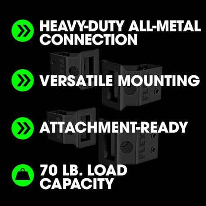 FLEX STACK PACK Storage System Mounting Brackets (4 Pack) - FS1505-4