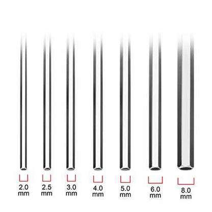 WISEUP 5mm t handle allen wrench set Metric,CR-V heavy duty hex key set with long arm