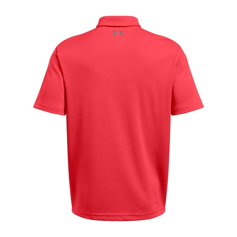Under Armour Men's Tech Golf Polo, (713) Racer Red / / Pitch Gray, 3X-Large Tall