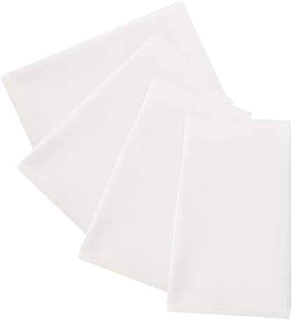 FOCUSLINE 480 Disposable Bathroom Napkins, Linen-Feel Paper Guest Towels