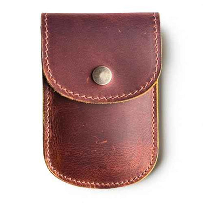 Leather Belt Holster for Men ? Full-Grain European Cowhide ? EDC Pouch for Tools, Lighter, Knife ? Rugged Handmade Sheath ? Fits Belts up to 2.5