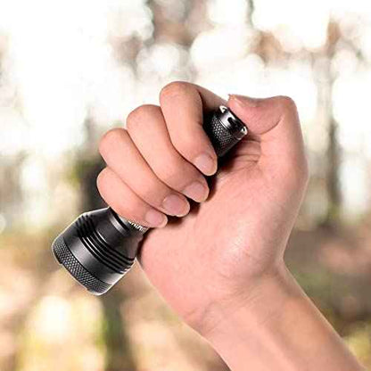 LUMINTOP GTA 1919 feet Pocket Thrower Mini LED Flashlight, 85000cd, 60 Hours Runtime, Waterproof, Strobe, Tailcap Switch