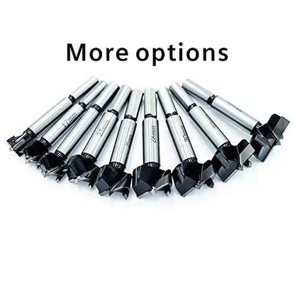 Forstner Drill Bits 12mm (15/32 inch) Tungsten Carbide Wood Hole Saw Auger Opener Woodworking Drilling Tool Wood Cutter