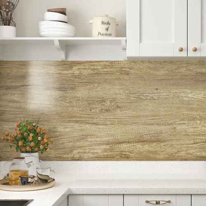WESTICK Brown Wood Contact Paper Removable Wooden Wallpaper Self Adhesive Wood Grain Wallpaper Peel and Stick Countertops Waterproof Wooden Wall Paper for Kitchen Cabinets Desk Vinyl Wrap 15.8" x 80"