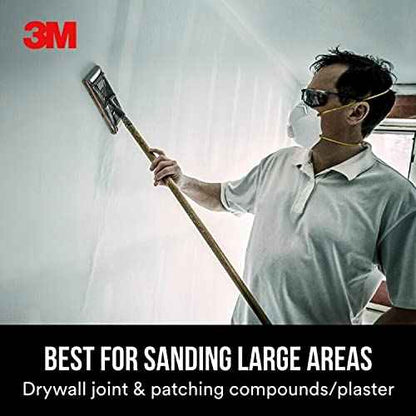 3M Drywall Sanding Sheets, Medium-Grit, 4.1875 in x 11.25 in, 5-Sheets (9092DCNA)