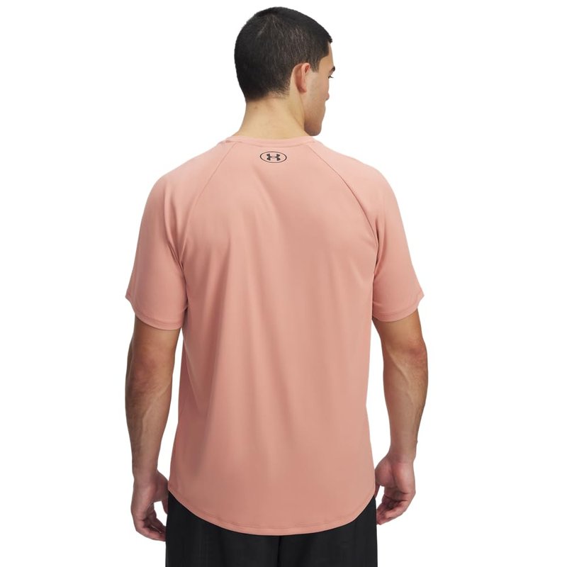 Under Armour Men's Tech 2.0 Short-Sleeve T-Shirt, (696) Canyon Pink / / Black, 4X-Large Tall