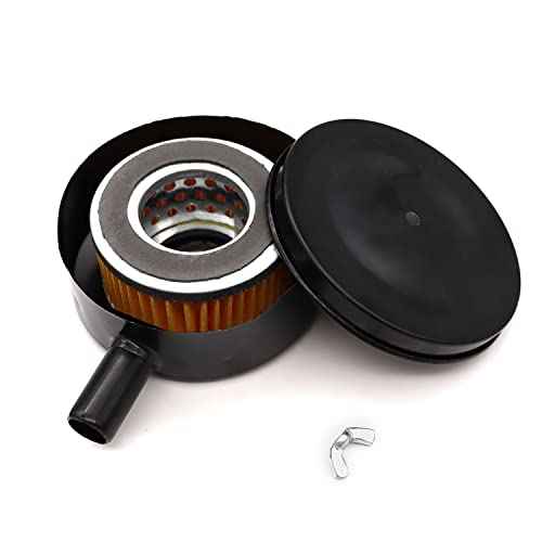 1/2" PT 20mm Thread Air Compressor Silencer Intake Filter Sound Muffler with a Replacement Element H-076