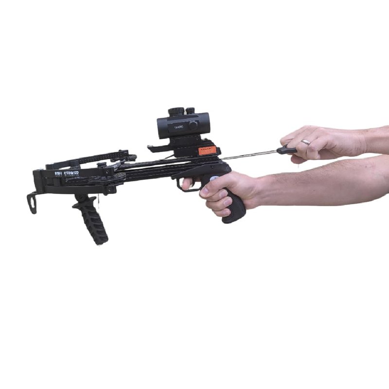 WT 125lb Mini Striker Pistol Crossbow with Red/Green dot Sight-Up to 300 fps, Ideal for Fishing, Hunting and Target Practice