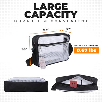 Engineer Bag -14 Inches Cleanroom Transparent Tool Bag Simple Type (7 Liters)