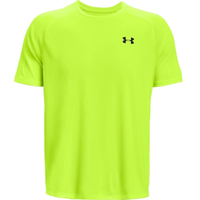 Under Armour Men's Tech 2.0 Short-Sleeve T-Shirt , High-Vis Yellow (731)/Black, X-Large
