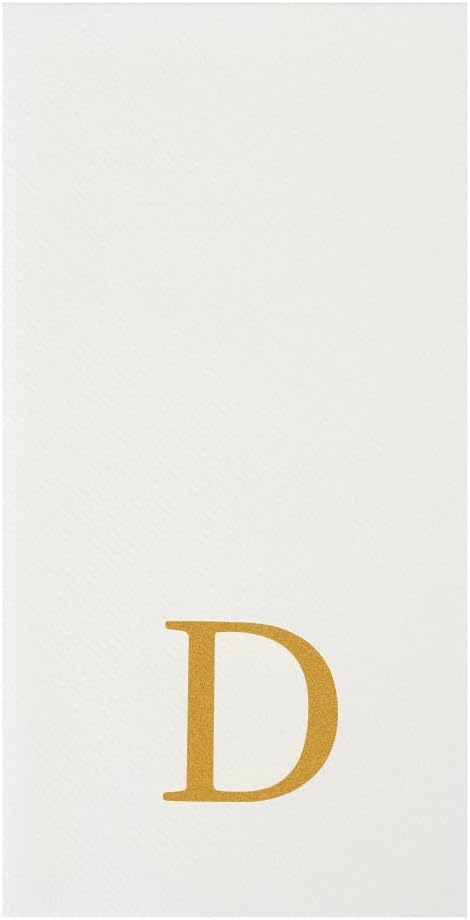 Luxenap 15.8 X 7.9 Inch Linen-Feel Guest Towels, 50 Lettered Hand Towels