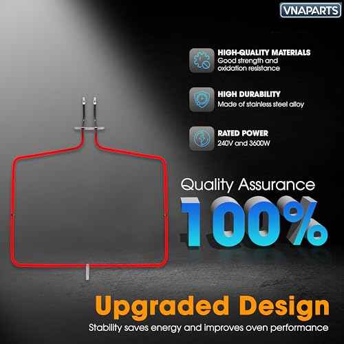 WFE540H0AE0 WFE540H0AS0 WFE540H0AS1 WFE714HLAS1 WFE710H0AH0 WFE540H0AB0 WFE714HLAS0 Range Oven Bake Element Replaces For Whirlpool WFE540H0ES0 WFE710H0AE0 WEE750H0HZ1 WEE730H0DS0 WFE540H0AS Stove