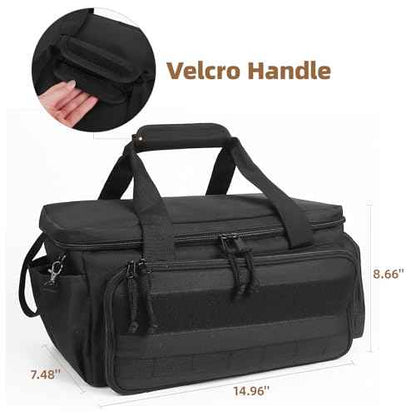 14-Inch Tool Bag for Men,300D Nylon Tool Bag with Multiple Pockets for Organizing Accessories,Heavy-Duty Tool Bags for Men with Thick and Durable Bottom